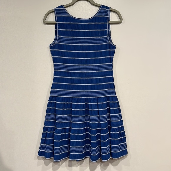 Studio M Blue and White Sundress, sleeveless size S - Picture 4 of 4